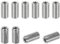 PATIKIL Filetage Adaptateurs Manchon Réduction Écrou, 10 pcs M10*1.5 Mâle Vers M6*1 Femelle Réparation Insérer Écrou Vis Réducteur Conversion Inox Acier Fixation 20mm