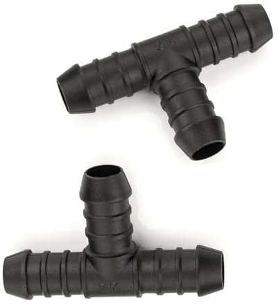 LST 2x PA-Schlauch Kraftstoffleitung T-Stück 14 mm Kupplung Benzin ölbeständig