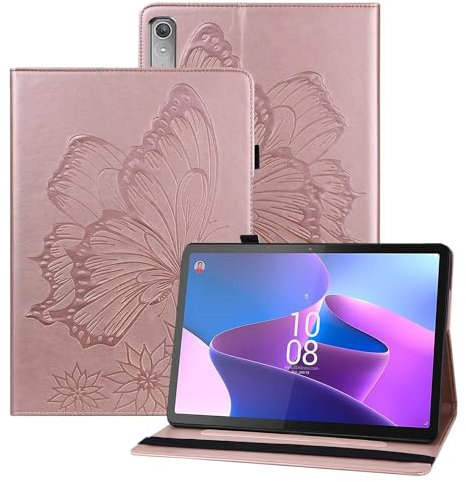 xinyunew Cover per Huawei MediaPad T5 10.1 Zoll/AGS2-W09,AGS2-W19,AGS2-L09,Flip Caso in PU Pelle Premium Portafoglio Custodia [Kickstand][Slot per Schede][Chiusura Magnetica]-(Pink)