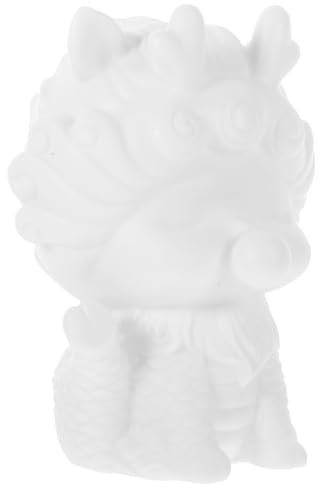 ifundom Weiße Embryo-Emailpuppe leere Puppe für Graffiti DIY leere Puppe Spartopf Kinderspielzeug Spielzeuge Kindergartendekorationen Kinder-Cartoon-Spielzeug Karikatur Baby Geschenk Vinyl