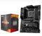 Micro Center AMD Ryzen 5 5600X Processeur de bureau 6 cœurs 12 fils jusqu'à 4,6 GHz débloqué avec refroidisseur Wraith Stealth et carte mère ASUS Prime B550-PLUS AM4 DDR4 ATX