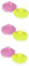 Beaupretty 3 Sets Kopfhautbürste Für Haarshampoo Massagekamm Körperbürste Für Dusche Bad Spa-werkzeug 2 Farben 2 Stück * 3