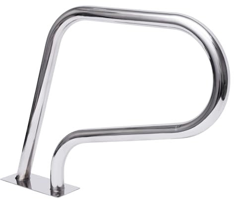 Schwimmbad Geländer + Basis Rostfreier Stahl Handlauf Swimming Pool Handrail,für den Innen- und Außenbereich im privaten und gewerblichen Bereich mit Rampeneinstieg, Spas, Wasserparks
