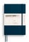 LEUCHTTURM1917 372204 Notizbuch Medium A5, Softcover Schreibbuch, 123 nummerierte Seiten, Deep Sea, blanko