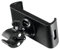 Durable Tablet Klemmhalterung Tough CLAMP XL, 360° drehbar für Tablets 7-13, für Regalböden/Stangen, schwarz, 894601