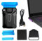 Ventilador de refrigeración USB para ordenador portátil – Pequeño enfriador portátil | Almohadillas de refrigeración externas y ventiladores para ordenadores portátiles, dispositivo de refrigeración