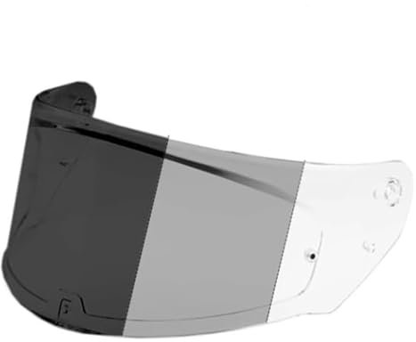 PSLER Visière de Casque pour LS2 Outer FF320 Rapid FF353 Assault FF328 Stream FF800, Visière Teintée pour Casque de Moto Accessoires de Remplacement(Photochromique)