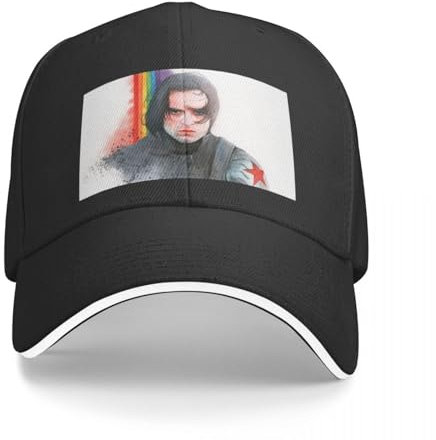 CWCMZDH Baseballmütze Basecap Sebastian Stan Baseball Kappe Streetwear dad Hut männer Hüte Frauen