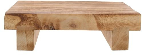 Nicear Marchepied en bois, petite table de chevet, tabouret en bois, présentoir à plantes, base pour décoration de maison, bureau, cuisine
