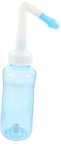 DEARMAMY Irrigatore Nasale 300 Ml per Lavaggi Nasali, Flacone Detergente per Naso Indicato per Adulti e Ragazzo Ragazza Colore Casuale