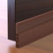 Suptikes Under Door Seal - Exterior/Interior Door Draft Stopper, Soundproof & Weather Stripping, 2 Inch W x 39 Inch L, Brown