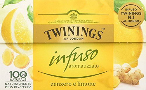 Twinings Infusi Zenzero E Limone 20 Filtri, 40g
