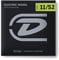 DUNLOP - DEN1152 NICKEL PLATED STEEL, MEDIUM HEAVY, SET/6, Corde per Chitarra Elettrica in Acciaio Nichelato, Scalatura: 11 - 14 - 18 - 30 - 42 - 52, Set singolo