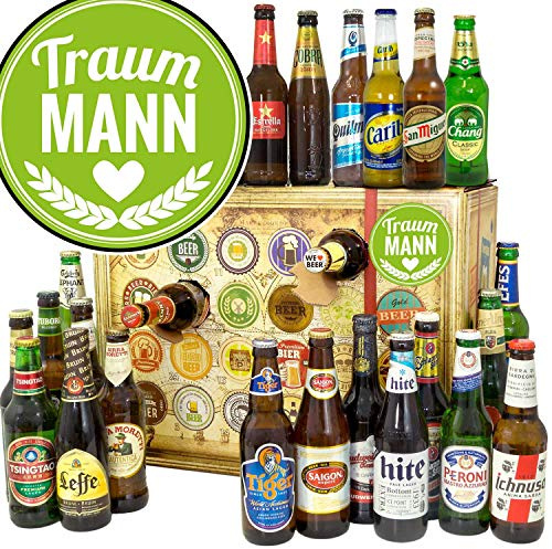 Traummann + Bieradventskalender 2024 2025 2024 2025 + 24x Biere der Welt