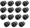 sourcing map DC-022 5.5mmx2.1mm DC Power Jack Socket 3 Pin Female Panel Mount Connector 15pcs