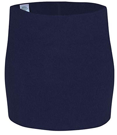 wobera ANGORA Nierenwärmer oder Leibwärmer für Damen und Herren, höhere, kräftige Ausführung (Gr. XS, Farbe: marine)
