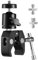 SUPON Super Clamp with Mini Ball Head Bracket Holder Mount with 1/4 inch Screw and 3/8 inch Screw for Rig, Monitor, DSLR