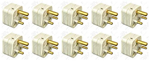 Click PA165 Round Pin Plug - 2 Amp (Pack of 10)
