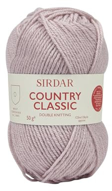 Sirdar Country Classic DK Double Knitting, Rose Pink (855), 50g
