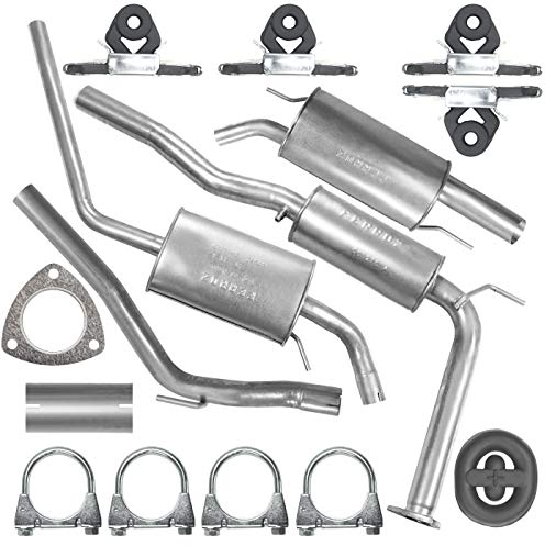 Auspuffanlage Schalldämpferset Auspuff für VW Transporter T4 IV Pritsche SWB LWB 2.0i 2.5i