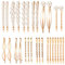Firtink 32 Stücke Perle Haarspange für Mädchen, Metall Haarspangen Set Gold Haarschmuck Künstliche Perle Haar Snap Clips für Hochzeit Valentinstag Geschenke