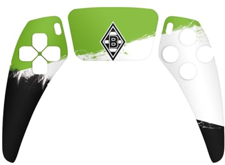 DeinDesign Skin kompatibel mit Sony PlayStation 5 Controller PS5 Folie Sticker BMG Borussia Mönchengladbach Offizielles Lizenzprodukt