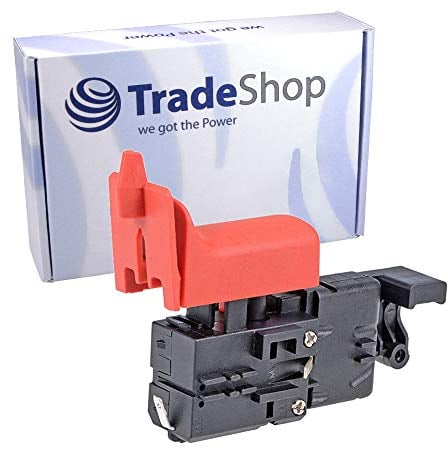 Trade-Shop Hochwertiger Schalter Regler für Bosch Bohrhammer / Stemmhammer, 230V, Ersetzt 16170006D4, Passend für GBH 2-25, GBH 2-26, DFR, DRE uvm.