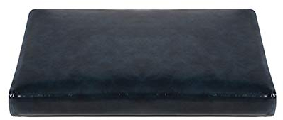 Bankauflage Bequeme Polster Garten-Bank Auflage Sitzauflage Bank in Mit abnehmbarem Leder Bezug Sandelholz Farbe-Blau 120x50x5cm(4720x2in)
