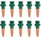 BDHI 10pcs Bottle Adapter Self Watering Spikes Plant Waterer Terracotta Plant Watering Spikes Self Watering Spikes to Use with Water Bottles Houseplant Watering Stakes Automatic Irrigation (Y138-10)