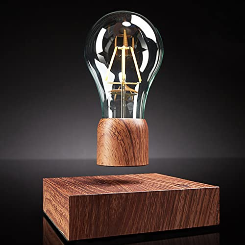 UVEHAS Levitierende Glühbirne Lampe, 360 Grad Drehung schwebende LED-Glühbirne mit Touch Control Magnetische Levitation Glühbirne Nachtlichter Schreibtischlampe dekorativ für Haus, kreatives Geschenk