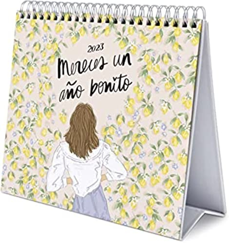 Grupo Erik Tischkalender 2023 - Ana Marin Kalender 2023 Tischkalender - Tischkalender 2023 Quer Format - Tischkalender 2023 zum Aufstellen - FSC zertifiziert - Offizielle Lizenz