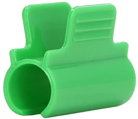 Clips de Serrage pour Serre, 24pcs Clips de Cerceau de Tunnel de Filet Antidérapant à Tête Unique Clip de Tige de Filet D'ombrage (19mm)