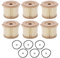 6 Pcs Filtre à carburant Séparateur d'eau Kit de filtre à huile et à eau Kit de filtre séparateur d'eau Remplacement pour 2010PM-OR 500FG