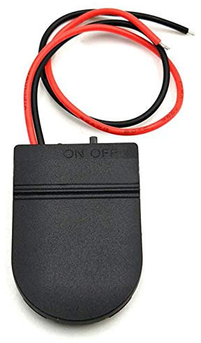 10 Stück Series CR2032 Knopfzelle Knopfzelle Batteriehalter Deckel mit Ein-/Ausschalter Batteriebox 3 V