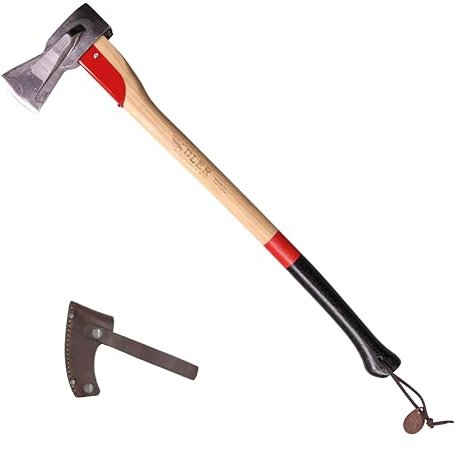 Adler 1919 The Long Splitter Full Size Axe Built for Splitting Logs (A10)