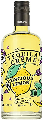 Teichenné Tequila Crème Luscious Lemon Liqueur 70cl, Made With Real Mexican Tequila and Cream, 17% ABV