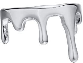 Epinki Edelstahl Ringe Damen, Wassertropfen Krone Eheringe, Silber Trauringe Hochzeitsband für Frauen, Größe 57 (18.1)