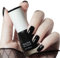 TBeautfave Black Peel Off Nail Polish - Quick Dry, Long Lasting, Breathable, Non-Toxic Nail Art DIY at Home