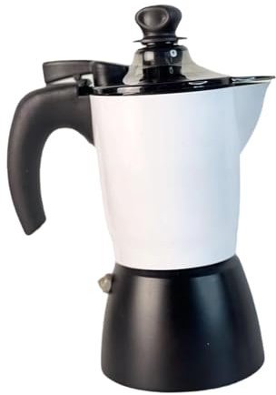 Milageto Italienische Kaffeemaschine, Herd-Espressomaschine, Aluminium-Kanne MoCA-Perkolator für Outdoor, Camping, Zuhause