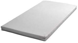 Foxx Baby Kindermatratze [60x120 cm, pflegeleichter Bezug] Hochwertiger Schaumstoffkern, hautfreundlicher Bezug abnehmbar und waschbar, Matratze für Gitterbett oder Reisebett