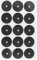 UEAVOID Billardtisch Spots Selbstklebend Billardtisch Markierung Stickers Billard Ball Spot Aufkleber American/English Serve Point