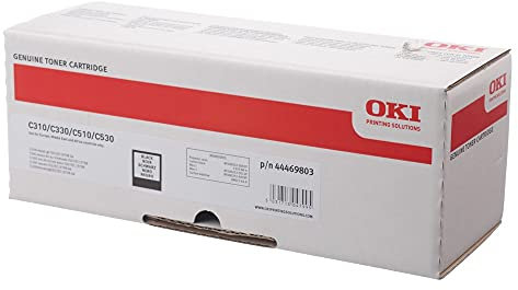 ECOPRO - Original Toner passend für OKI C310 C330 C331 C510 C511 C530 C531 MC351 MC352 MC361 MC362 MC561 MC562 - Schwarz - 5.000 Seiten A4 - Code 444662 9803