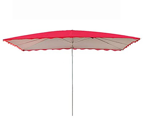 ARDZLALS Parasol de terrasse rectangulaire 3 m x 2 m, Parasol de Jardin réglable, adapté aux Zones commerciales et résidentielles