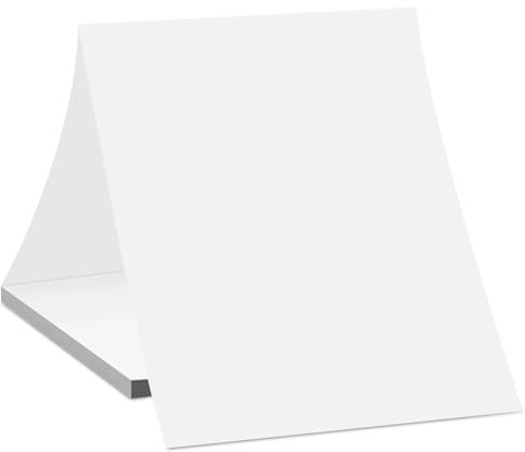 Comroxu 100 Blatt Thermopapier A4, Receipt Paper Thermal, Druckpapier Thermopapier, Druckerpapier Thermopapier, Thermal Pinter Paper für Tragbaren Drucker, für Datei, Webseiten Printing