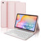 WAVATA Tastiera per Samsung Galaxy Tab S6 Lite 10.4 2024/2022/2020, Custodia Tastiera per Samsung Tab S6 Lite Magnetica Italiano QWERTY Layout Bluetooth Rimovibile, Rosa