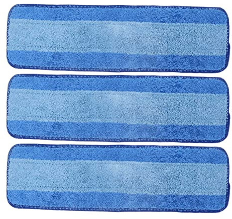 VIFERR Microfiber Mop Pad Reusable Wet Dry Dual Use Mop Cloth Refills for Bona Mop Floor Cleaning Homes and Offices