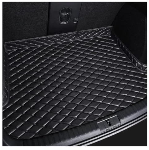 OGJFD kofferraummatten Custom Car Kofferraummatte für Mercedes W214 W213 E-Klasse C207 C238 W211 W212 Autozubehör Kunstleder Teppich Kofferraum Schutzmatte(Schwarz,E C238 2017-2022)