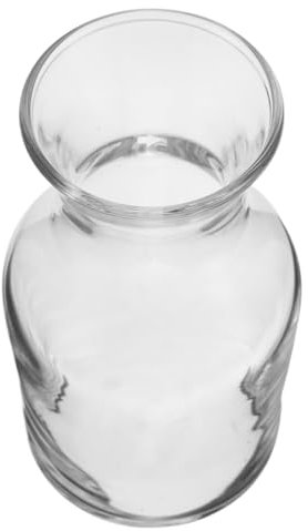SMASOLO Decantador de Vino Personal de Vidrio Transparente Mini Jarra para Servir Vino Individual Limpiar