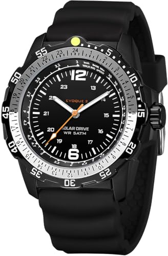 findtime Solar Uhren Herren Armbanduhr Tactical Watch Solaruhr 5ATM Wasserdicht Analog Designer Minimalistische Uhr Militär Silikonarmband Sportuhr
