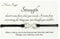 Lucor Inspirational Bracelet, Strength Positive Thinking Gift - Infinity Wish String Bracelet with Inspiring Quote (Black)